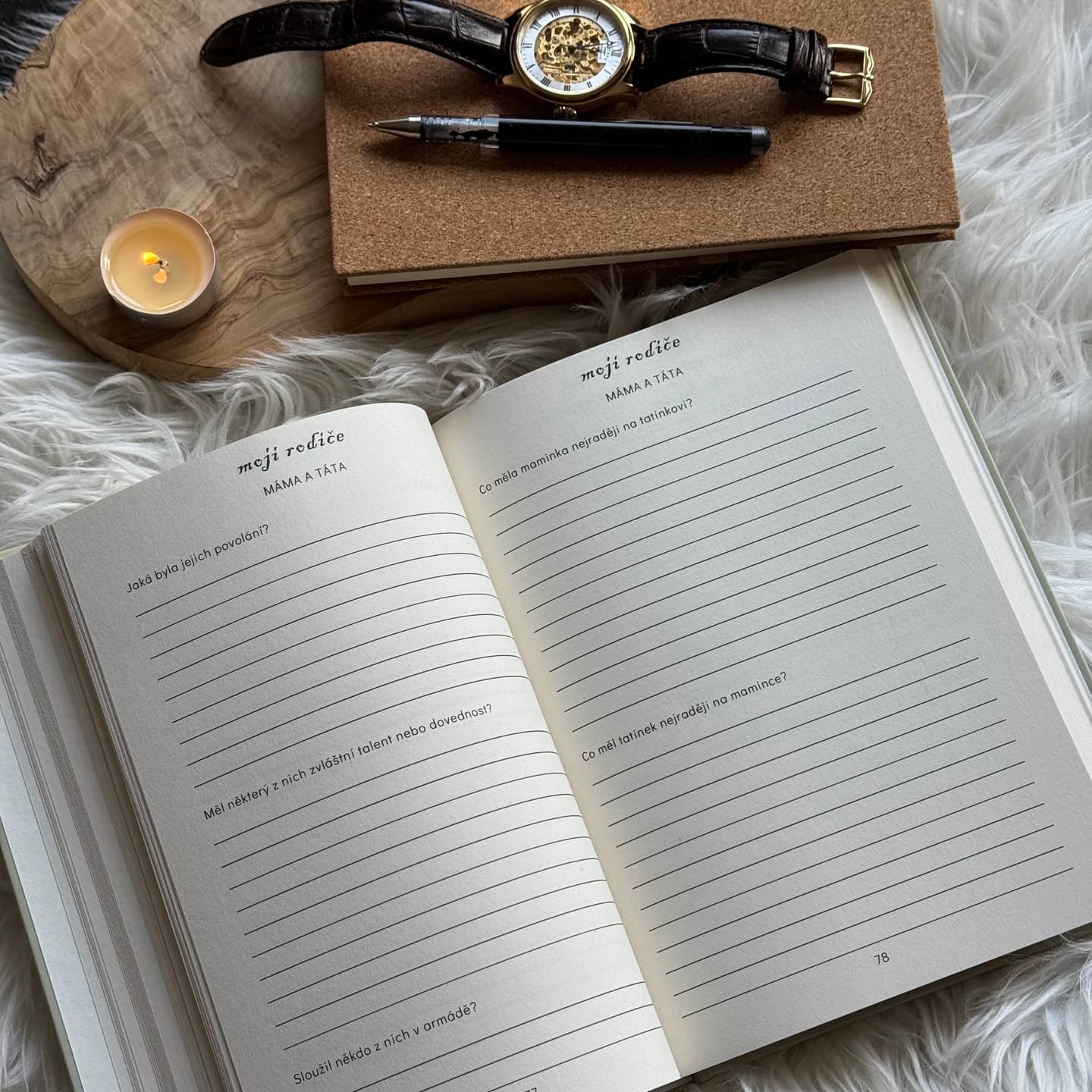 Maminko a tatínku, ať je váš příběh věčný